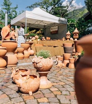 Frühlingsduft in Algund bei den Frühlingsmärkten