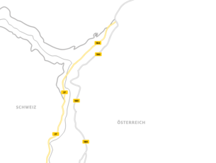 Bauarbeiten Reschenstraße mit lokaler Umleitung