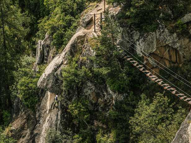 Climbing in the surrounding area