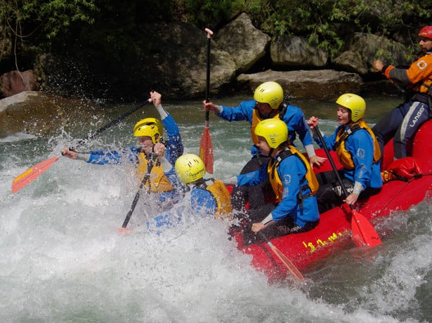 Rafting, canyoning & water sports