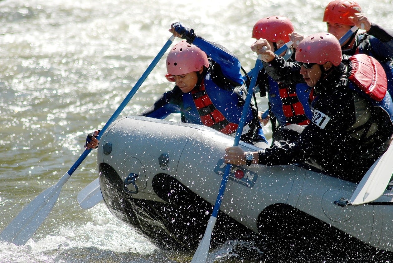 Rafting auf der Etsch oder Passer