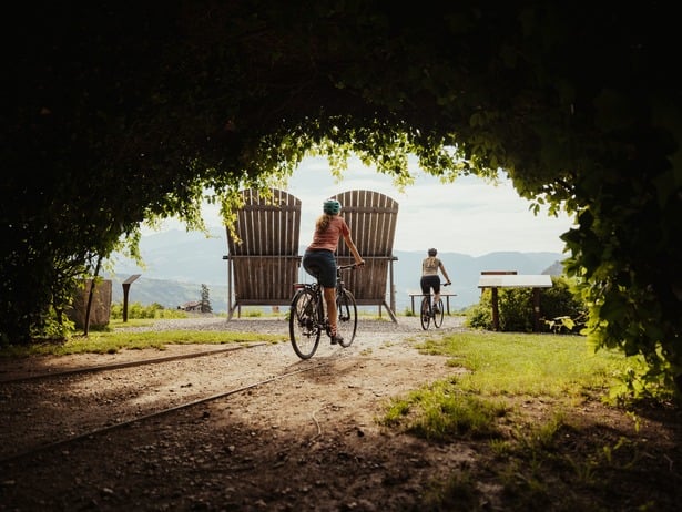 Via Claudia Augusta: Verlauf durch Algund bei Meran