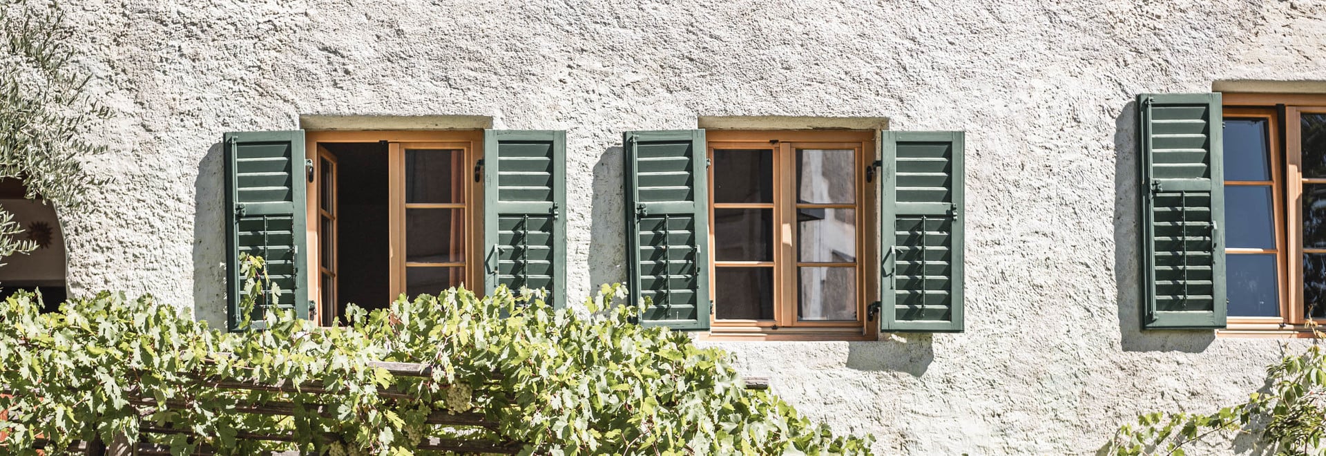 Windows of the monastery