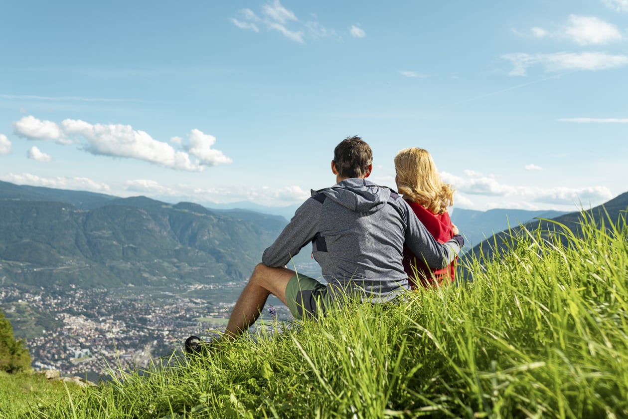 Relaxing at over 1600 metres