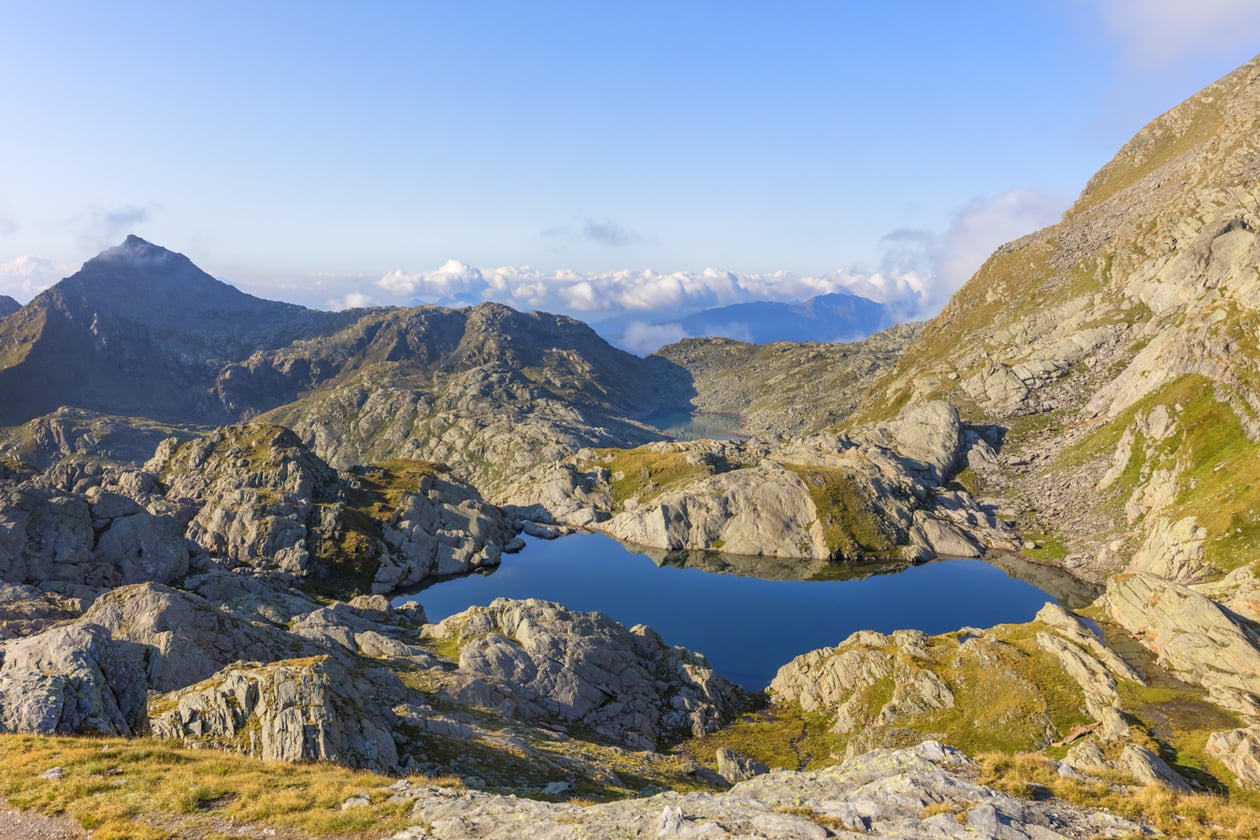 The beautiful lakes of the Texel Group