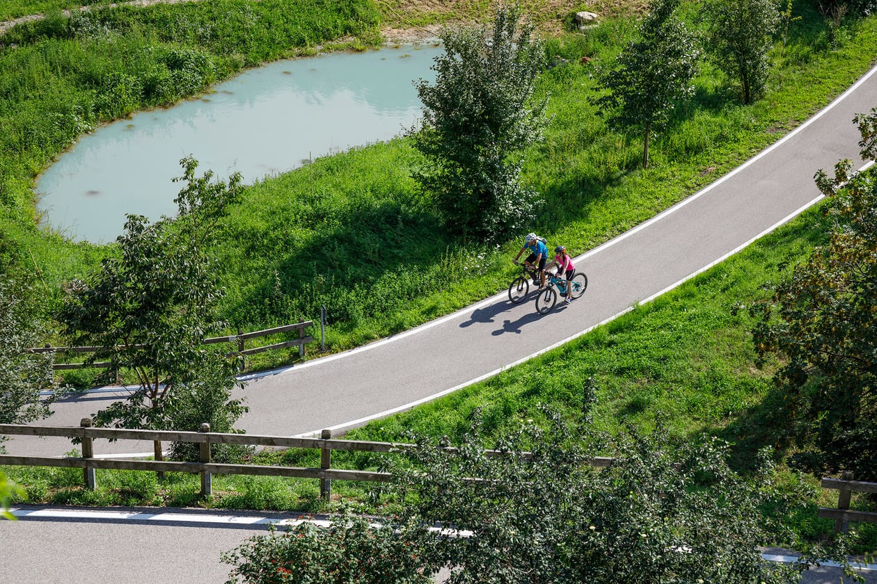 Mountainbike Hotels bei Meran in Algund