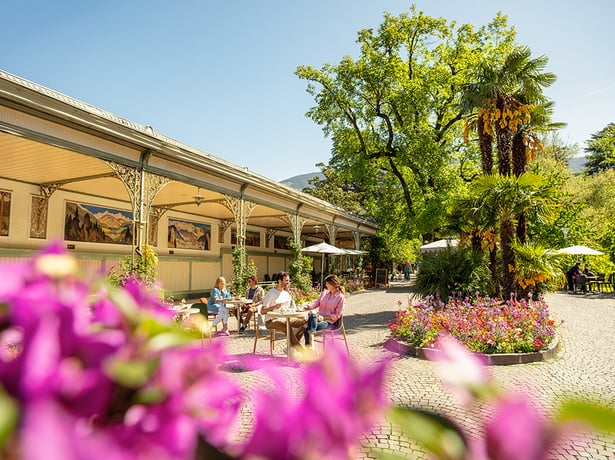 Vicino alla città termale di Merano